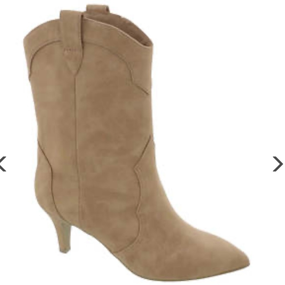 Dolce Vita Andres Tan Western Booties
